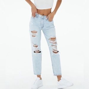 Aeropostale Blue Mom Jeans Size 4